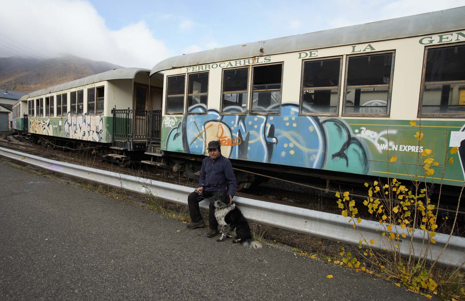 César Sánchez / ICAL . Recepción de los coches de pasajeros del tren turístico del Ponfeblino