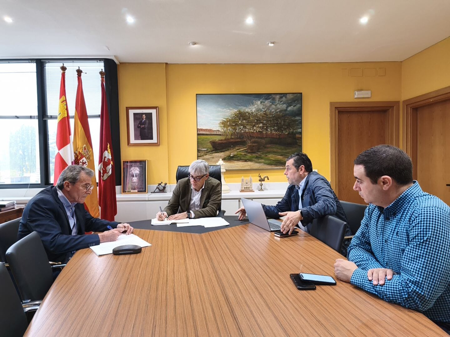 Reunión con Asociación Leonesa de Apicultores I