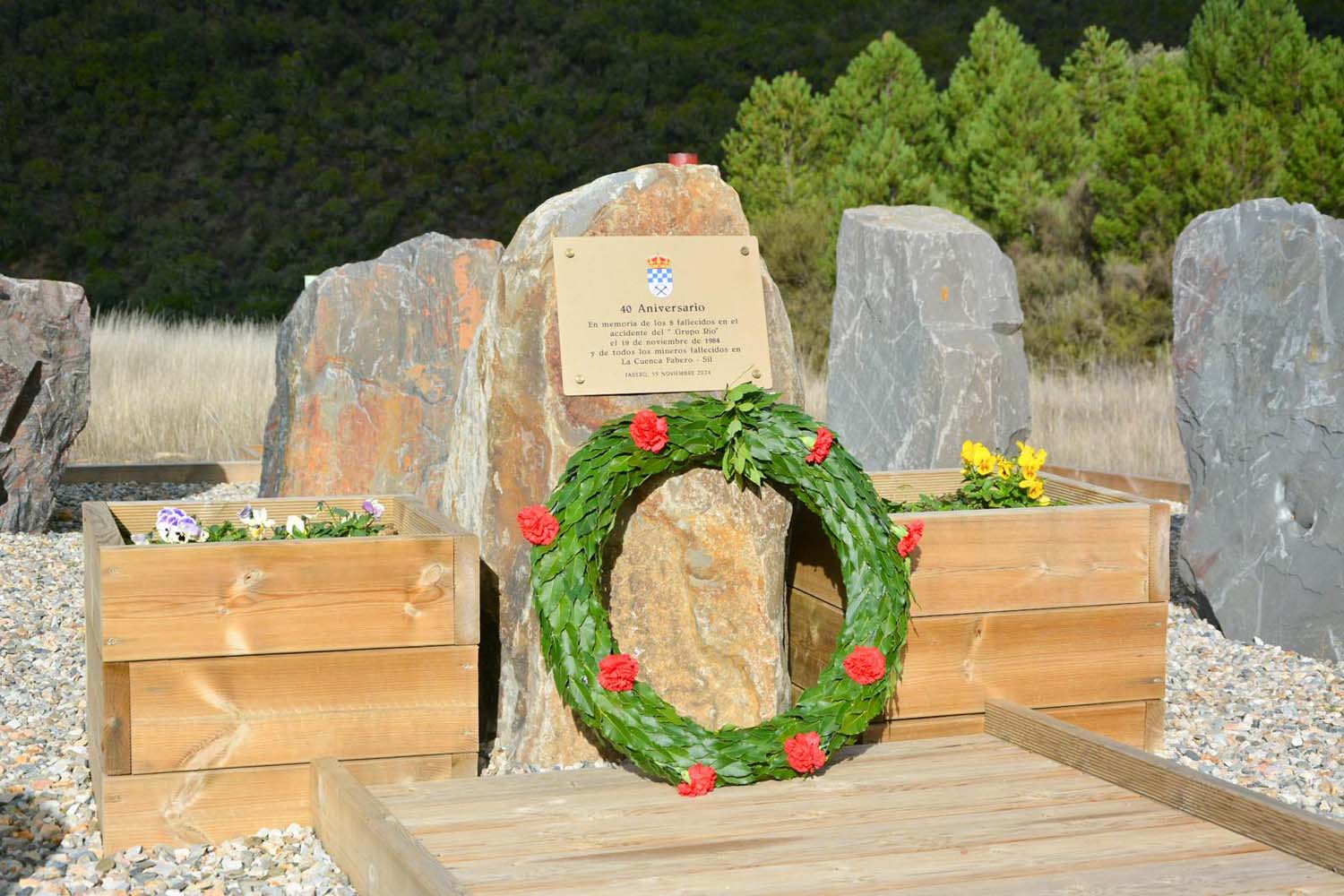 Memorial Minero a los trabajadores fallecidos hace 41 años en el accidente de COFASA (1)