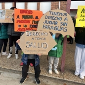 Tres décadas esperando un pabellón: el AMPA de Columbrianos reclama condiciones dignas para el alumnado