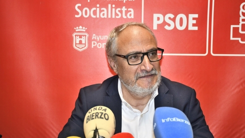 Olegario Ramón, presidente del Consejo Comarcal del Bierzo y secretario general del PSOE de Ponferrada