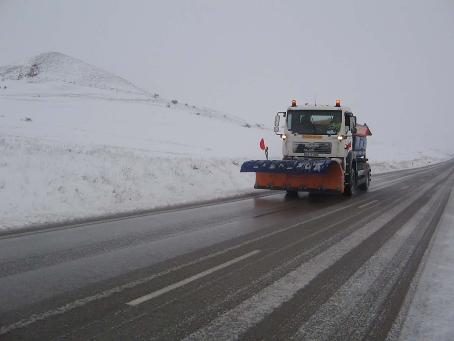 Temporal de nieve. Archivo 