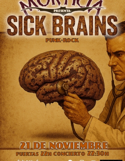 Sick Brains en concierto Sick Brains en concierto