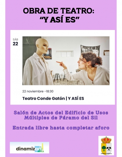 Obra de teatro Y así es Obra de teatro Y así es