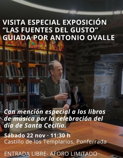 Visita especial exposición Las Fuentes del Gusto Visita especial exposición Las Fuentes del Gusto