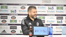 Fernando Estévez en rueda de prensa Fernando Estévez en rueda de prensa