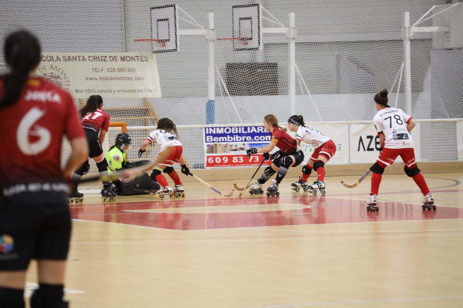 Bembibre Hockey Lleidanet Alpicat. Fotos Mila García