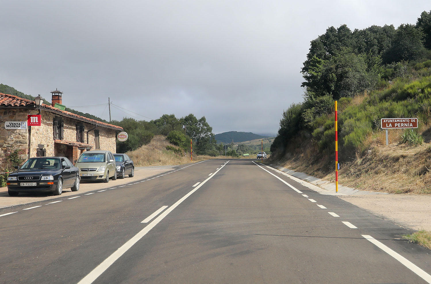 CL 627 a su paso por Cervera de Pisuerga CL 627 a su paso por Cervera de Pisuerga