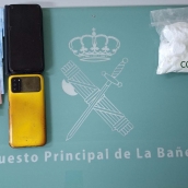 Detenido en La Bañeza un hombre de 38 años con 210 gramos de cocaína tras un operativo en la estación de autobuses