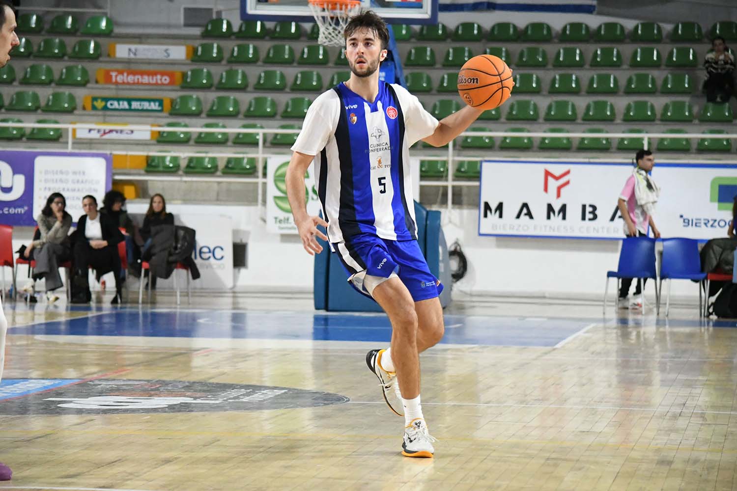 Treviño en un partido Treviño en un partido