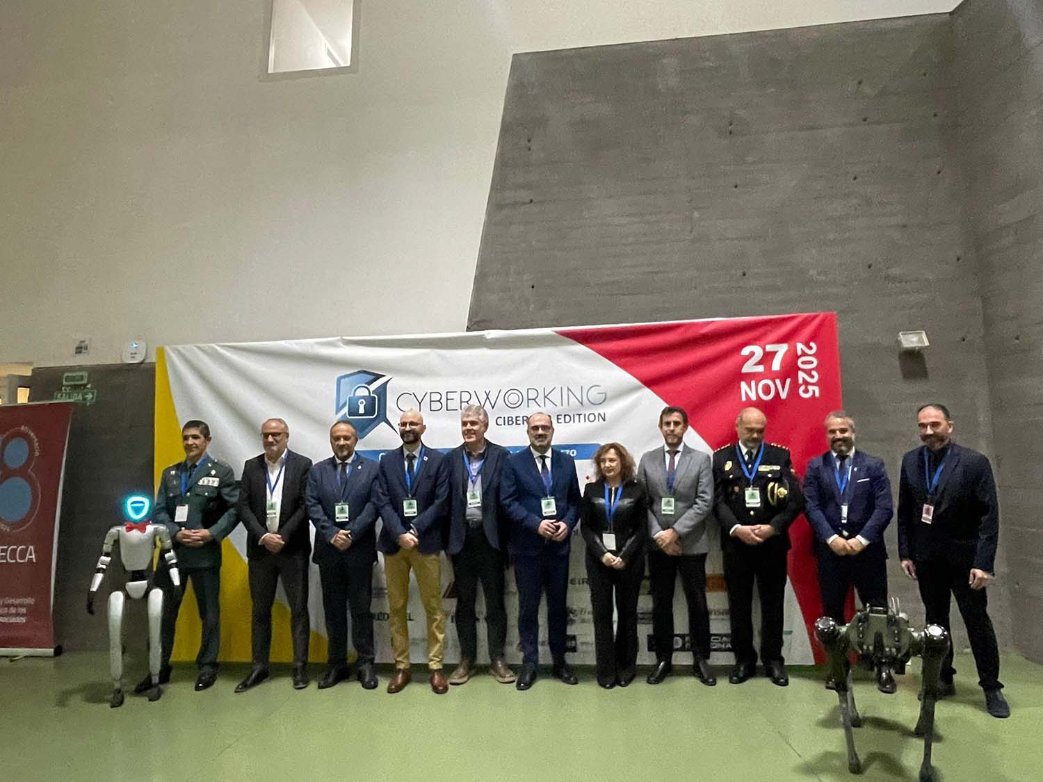 Autoridades durante Cyberworking 25