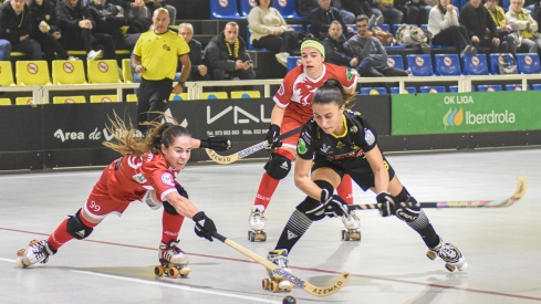 El Vila-sana Coop. D’Ivars pone fin a la racha de un buen Bembibre Hockey