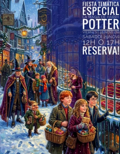Fiesta temática de Harry Potter Fiesta temática de Harry Potter