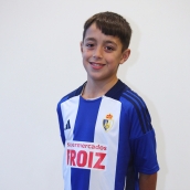 El jugador de la cantera de la Ponferradina Bruno Fernández, incluido en la preselección sub-12 de Castilla y León | Foto: Redes sociales de la Ponferradina