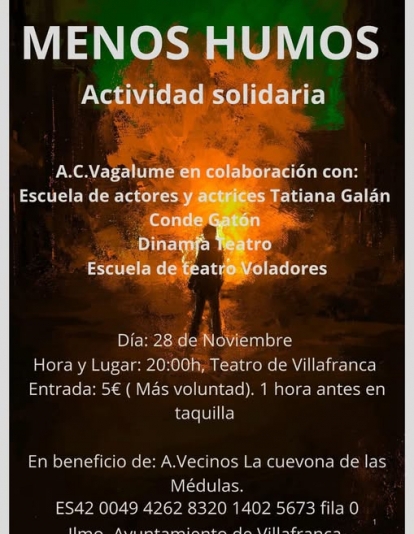 Menos Humos actividad solidaria Menos Humos actividad solidaria