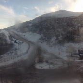 Escasez de nieve en Leitariegos
