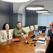 Visita del PSOE de León a Cementos Cosmos Visita del PSOE de León a Cementos Cosmos