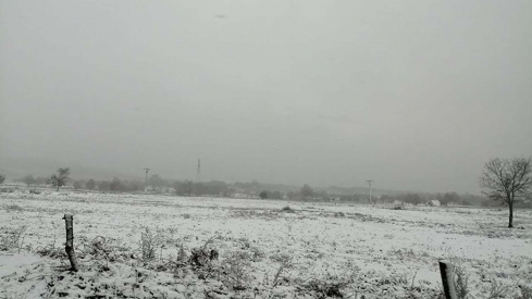 Foto de nieve en Sorbeda del Sil 
