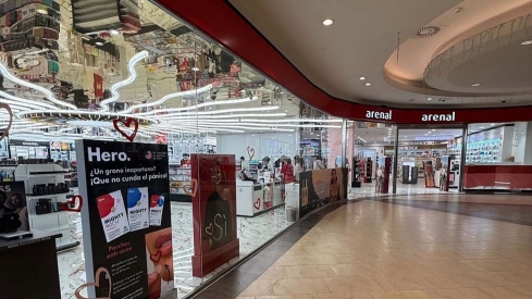 Arenal amplia su tienda en Ponferrada. Fuente: CC El Rosal 