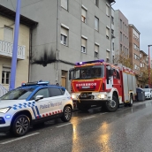 Incendio de cableado esta tarde en Ponferrada. Cedidas a InfoBierzo Incendio de cableado esta tarde en Ponferrada. Cedidas a InfoBierzo