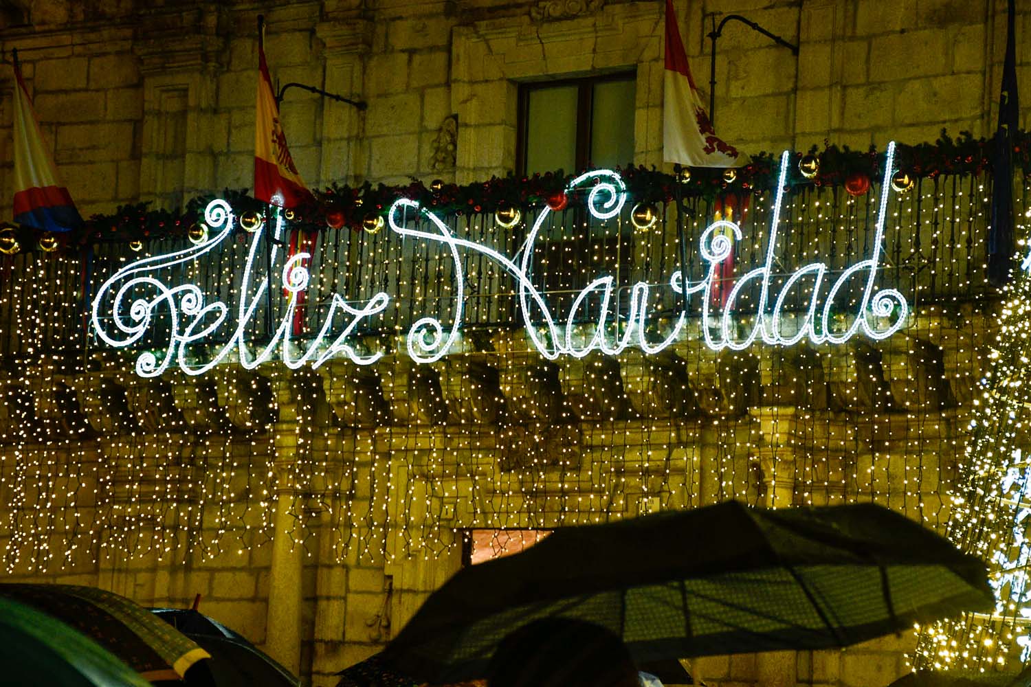 Encendido de luces en Ponferrada 