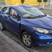 Accidente en Ponferrada este domingo