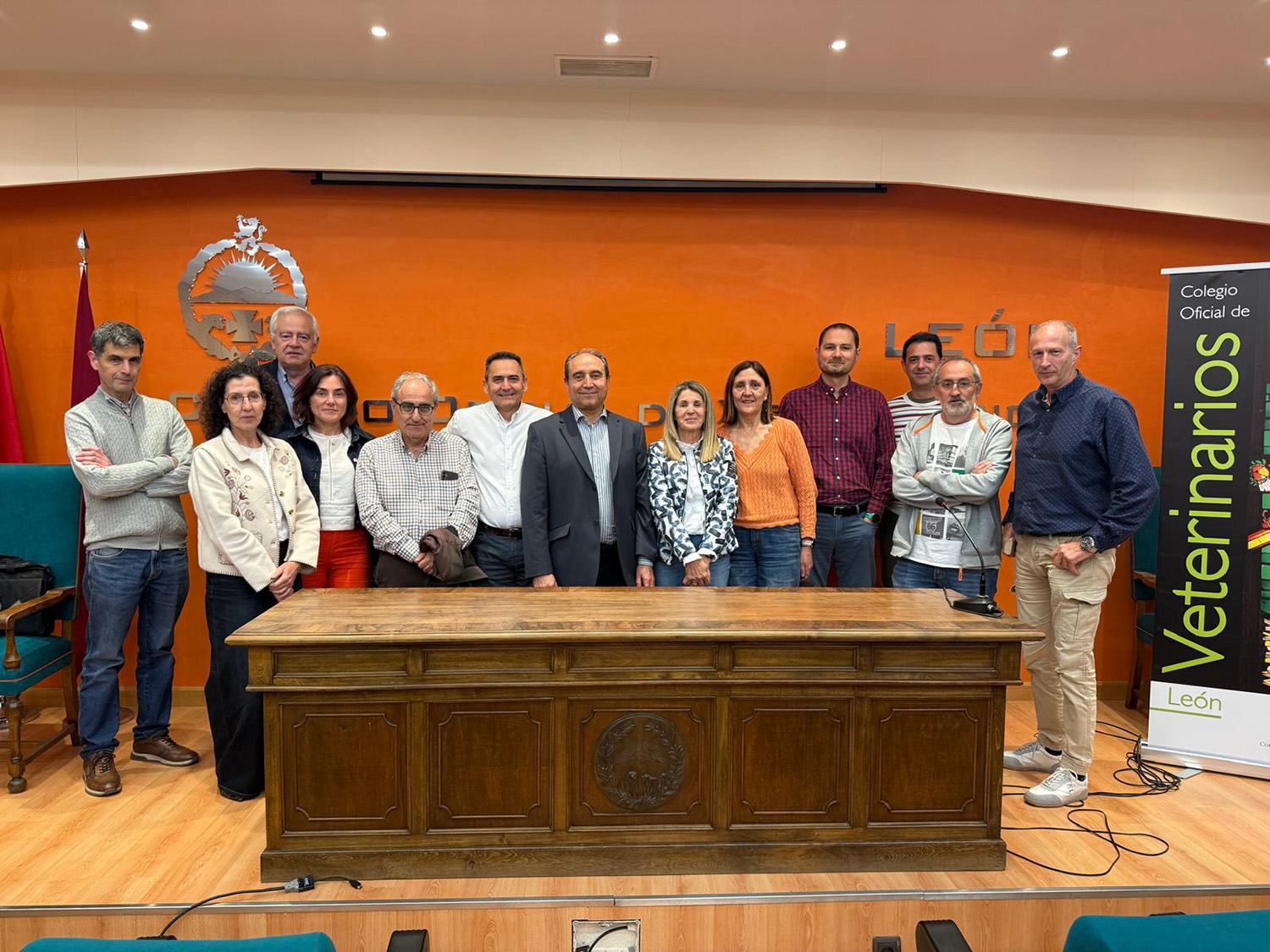 ICAL. Junta directiva del Sindicato de Veterinarios de León (SIVELE USCAL)