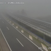 niebla en la A6