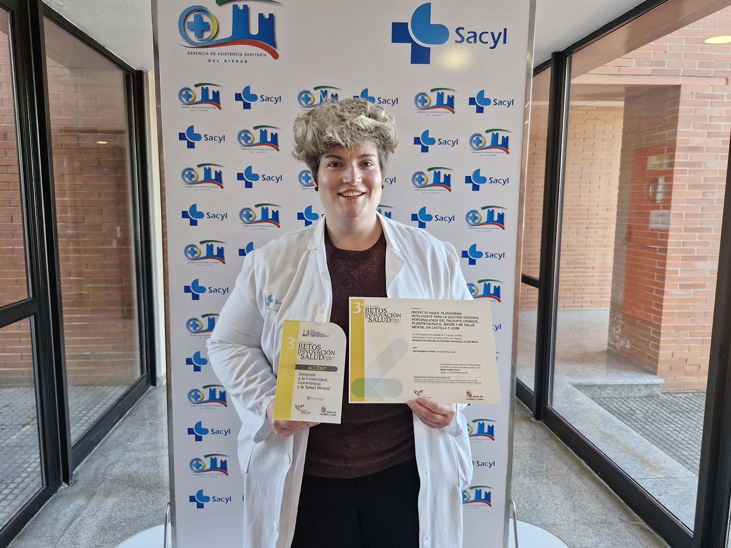 La enfermera del Servicio de Pediatría de la Gasbi, Silvia Domínguez