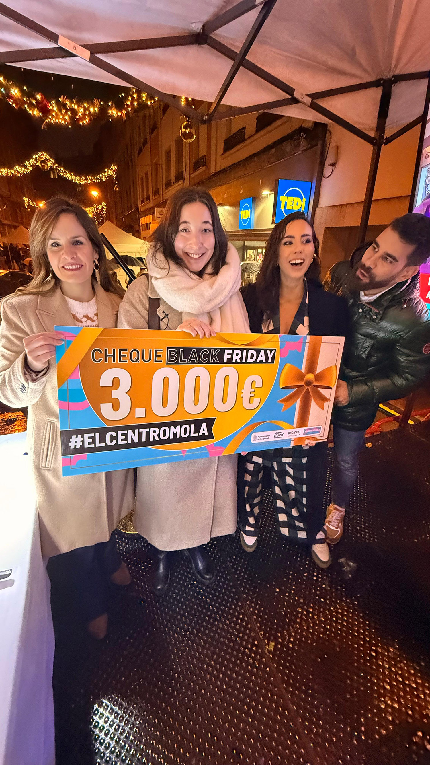 Cheque de 3.000 euros para gastar en el comercio local