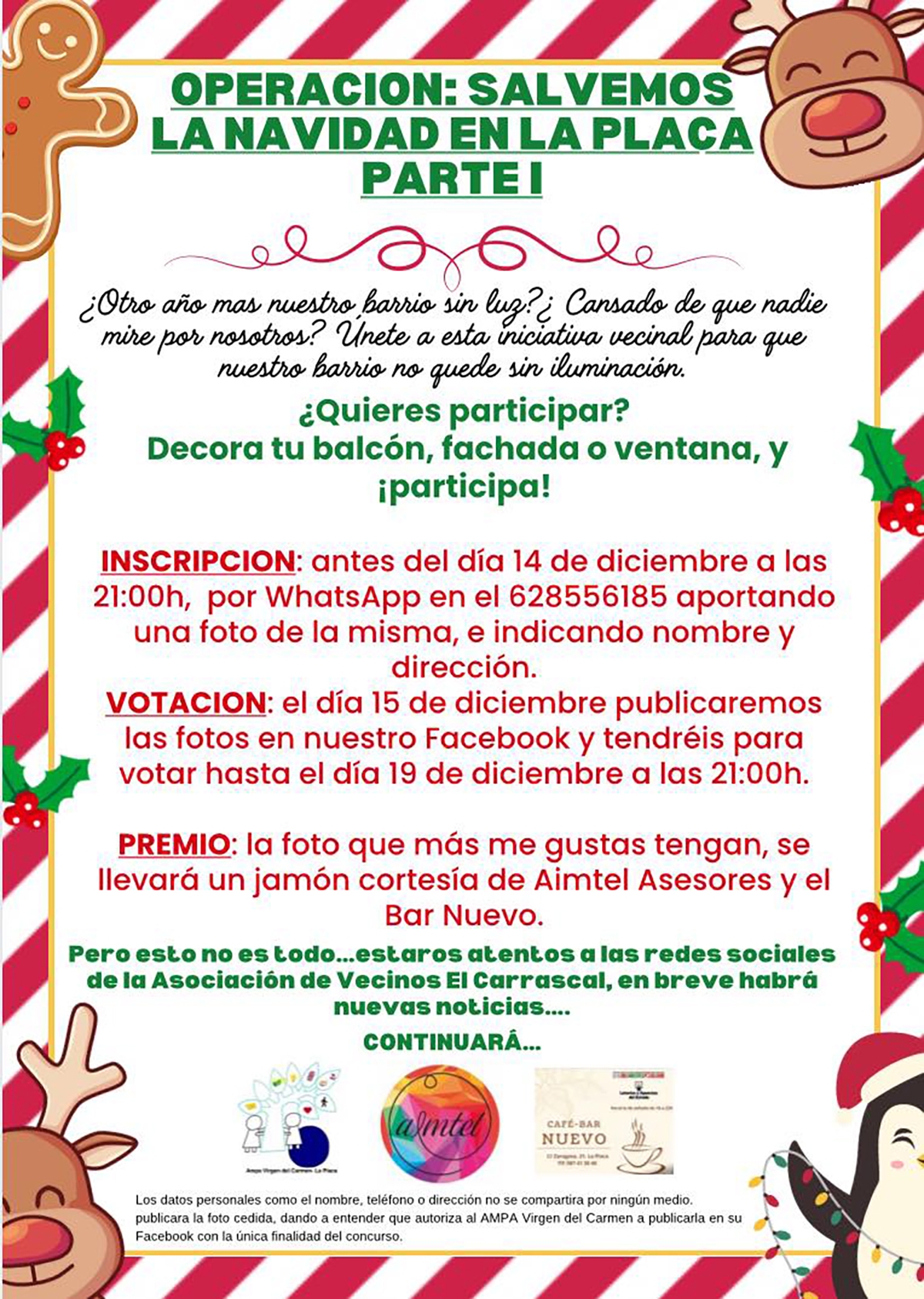 Iluminación del barrio de La Placa