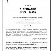 BERNARDO NISTAL MATA