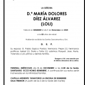 MARIA DOLORES DIEZ ALVAREZ   LOLI