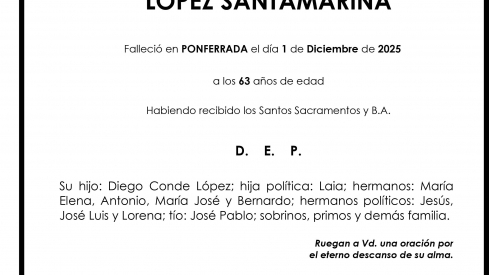 ANA MARIA LOPEZ SANTAMARINA