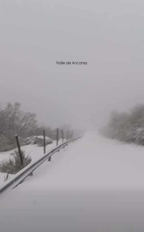 Nieve en Valle de Ancares