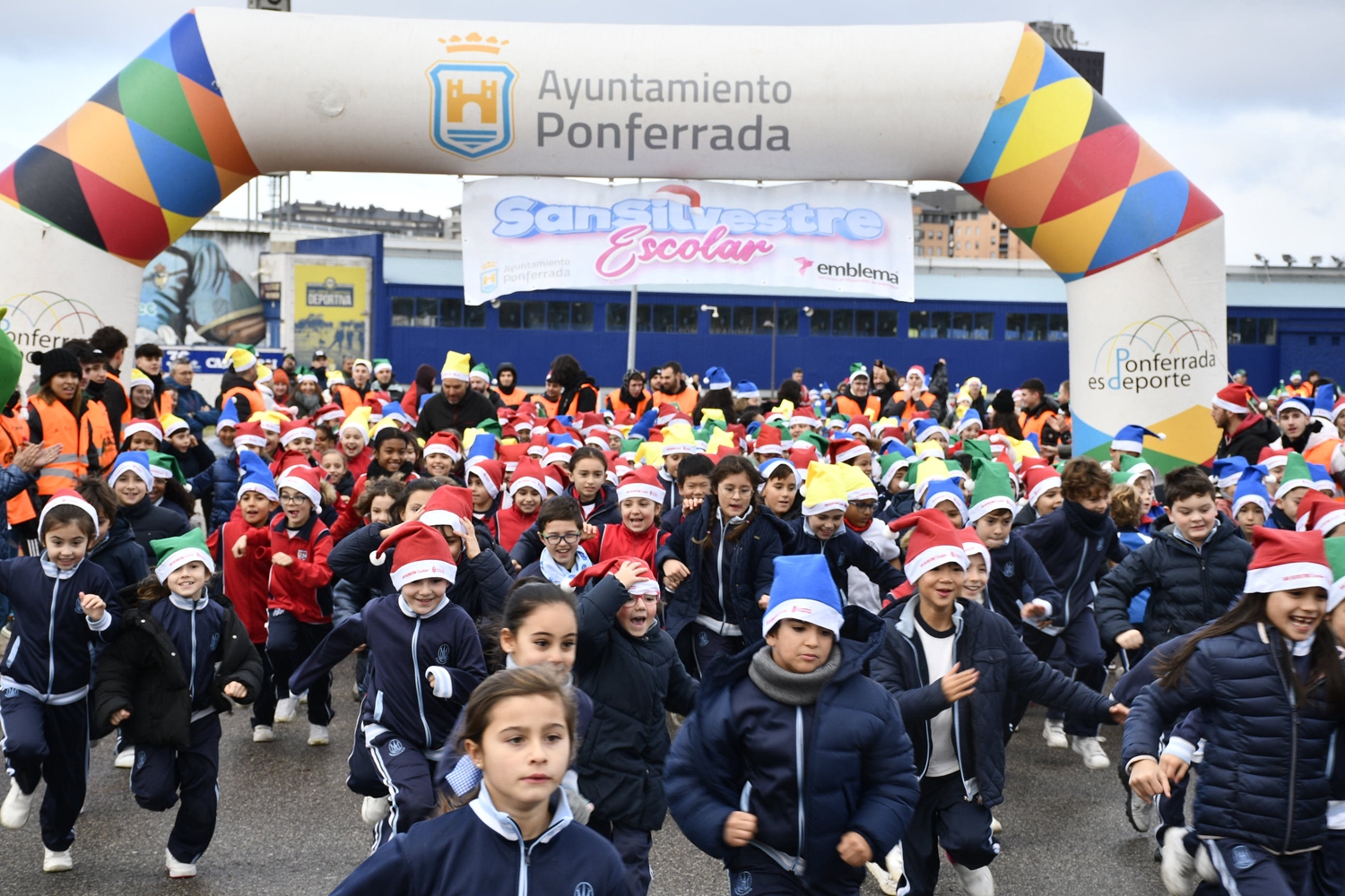 Fotos de la San Silvestre Escolar Ponferrada 
