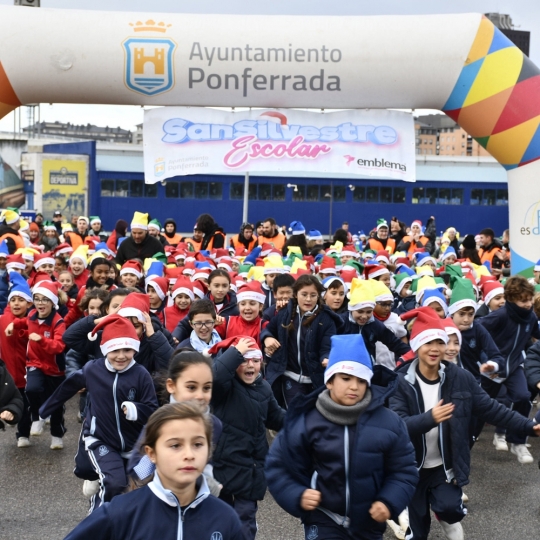 Fotos de la San Silvestre Escolar Ponferrada 
