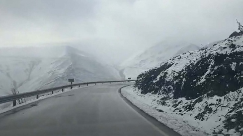 Carretera despejada a Peñalba