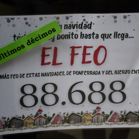 Loteria de Navidad en Administración 