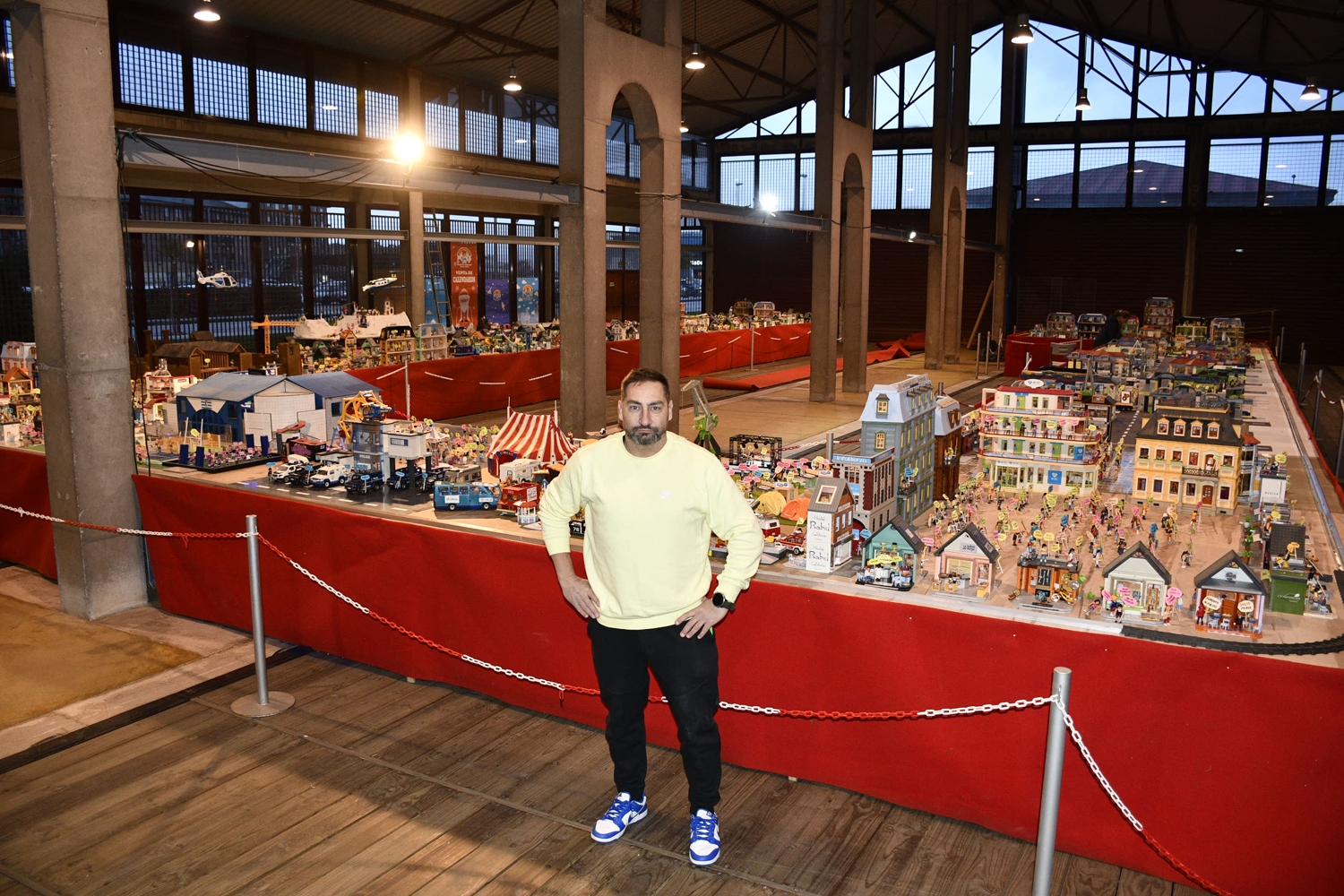 Belén de Playmobil en Ponferrada con Rober Oviedo Belén de Playmobil en Ponferrada con Rober Oviedo