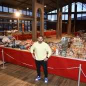 Belén de Playmobil en Ponferrada con Rober Oviedo
