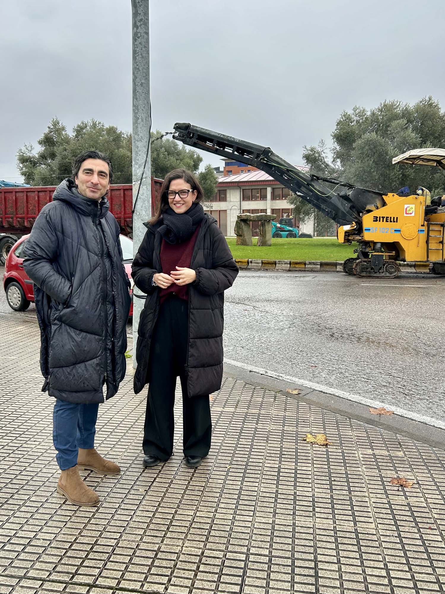 Rotonda de la av de la Libertad