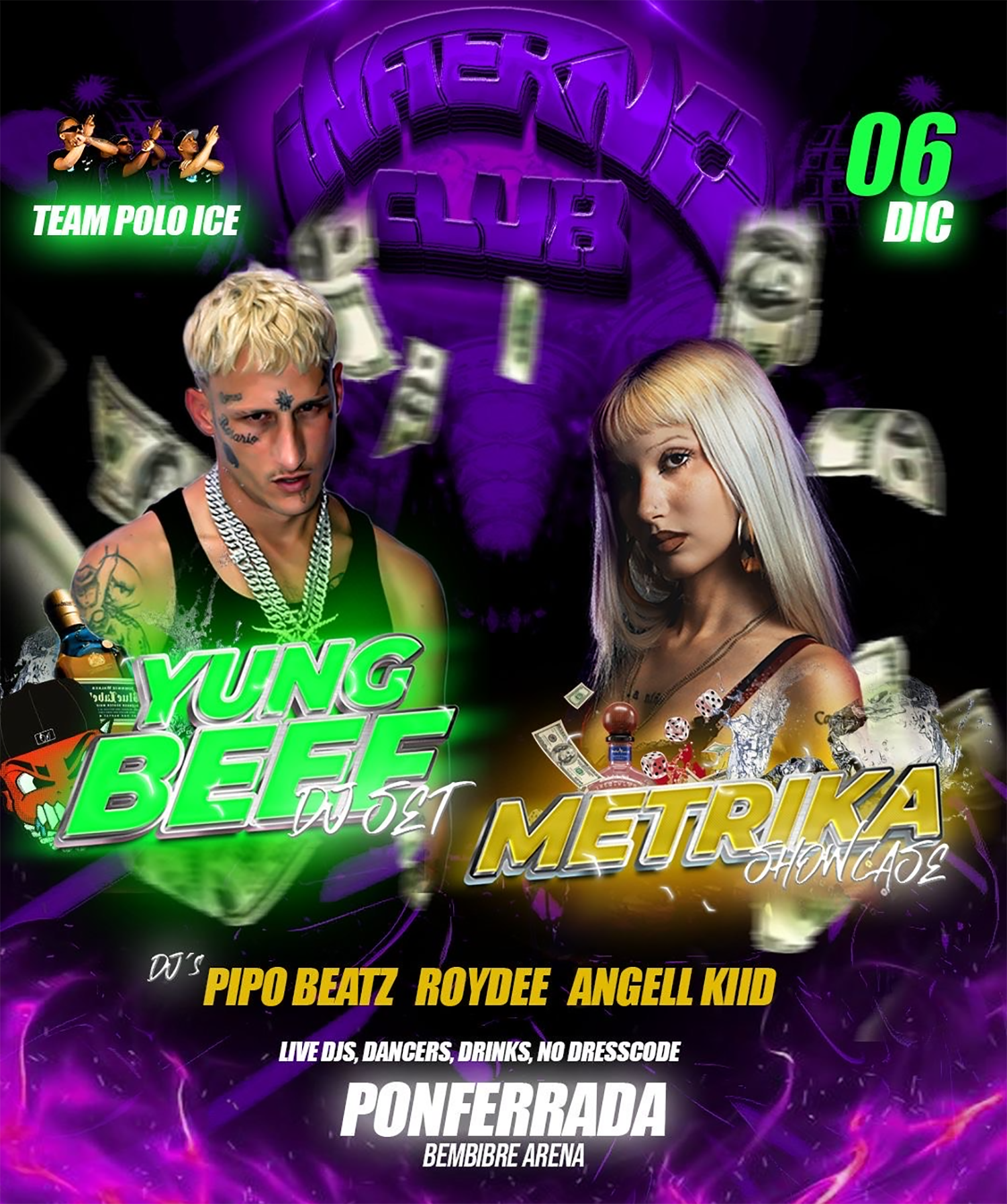 Cartel del 'Infierno Fest'