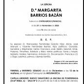 MARGARITA BARRIOS BAZAN