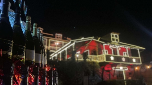 Encendido de las luces de Navidad del Palacio de Canedo (5)