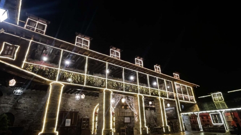 Encendido de las luces de Navidad del Palacio de Canedo (22) Encendido de las luces de Navidad del Palacio de Canedo (22)