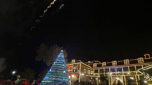 Encendido de las luces de Navidad del Palacio de Canedo (17) Encendido de las luces de Navidad del Palacio de Canedo (17)