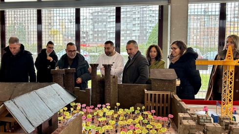 Inauguración del Belén de Playmobil