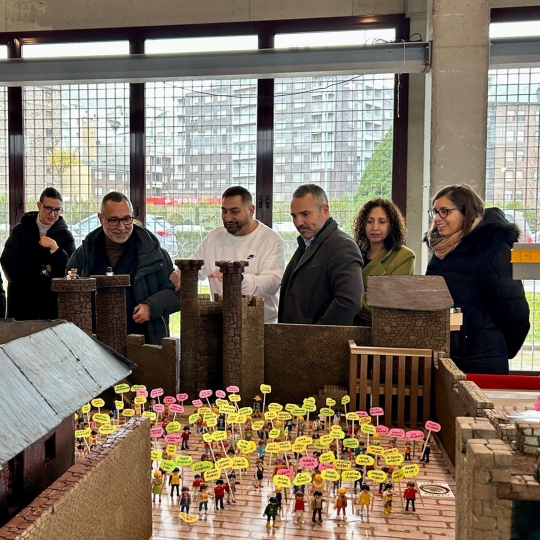 Inauguración del Belén de Playmobil Inauguración del Belén de Playmobil