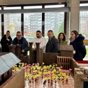 Inauguración del Belén de Playmobil